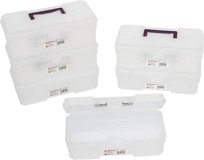Akro-Mils 12-Inch ProBox Plastic Art Supply, Hobby or Craft Storage Toolbox - Image 9