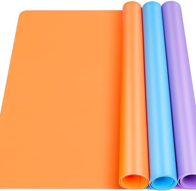 LEOBRO Silicone Mats, Resin Molds, Play Dough Mat by LEOBRO