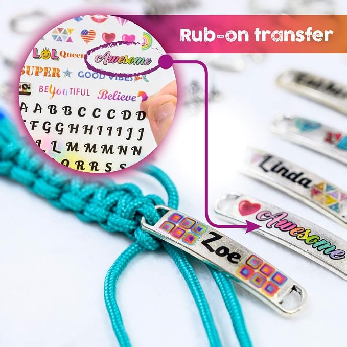 Glittery Garden Paracord Bracelet Making Kit - Image 3