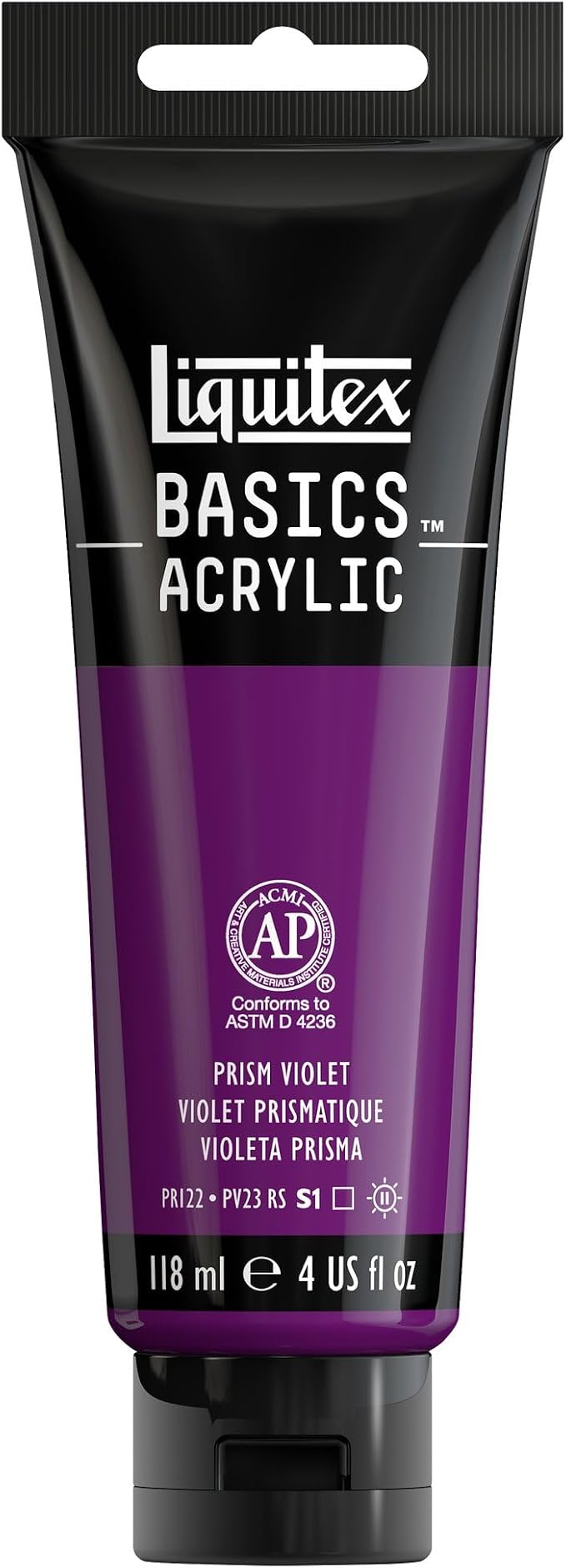 Liquitex BASICS Acrylic Paint, 118ml Tube, Prism Violet by Liquitex