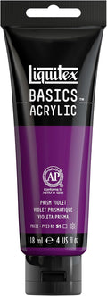 Liquitex BASICS Acrylic Paint, 118ml Tube, Prism Violet by Liquitex