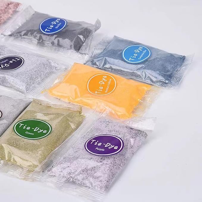 36 Colors Tie Dye Powder, Rainbow Tie Fabric Dye Powder - Image 8