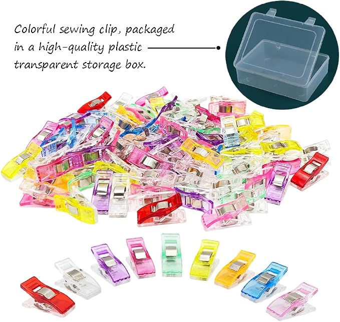 500 Pcs Multipurpose Quilting Clips Premium Sewing Clips - Image 6