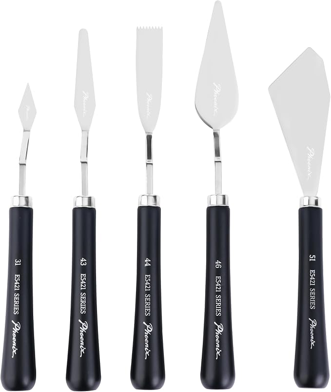 PHOENIX Flexible Palette Knife Set by PHOENIX