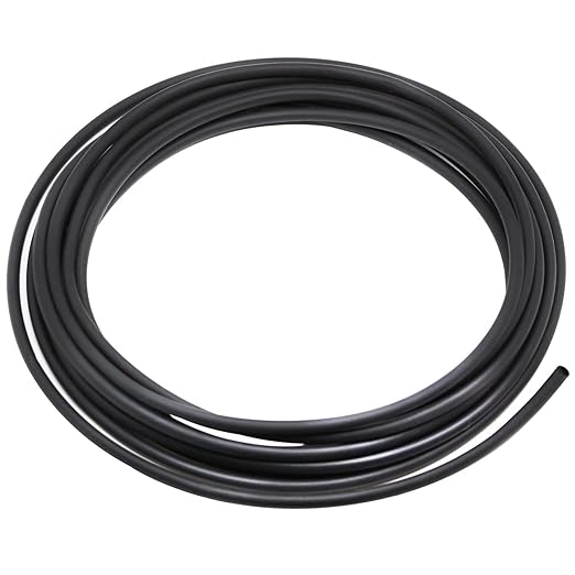 TKDMR 26 Ft 3/16" Heat Shrink Tubing - 3:1 Ratio Marine Grade Heat Shrink,Wire Cable Adhesive Lined Tube Insulation Seal Against Moisture Corrosion and Air Leakage.Black