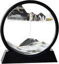 Arthink Moving Sand Art Picture in Motion Round Glass 3D Deep Sea Landscape by Arthink