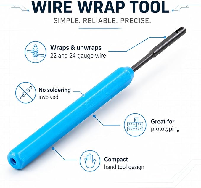 EX ELECTRONIX EXPRESS 22-24AWG Wire Wrap Tool By Electronix Express - Image 4