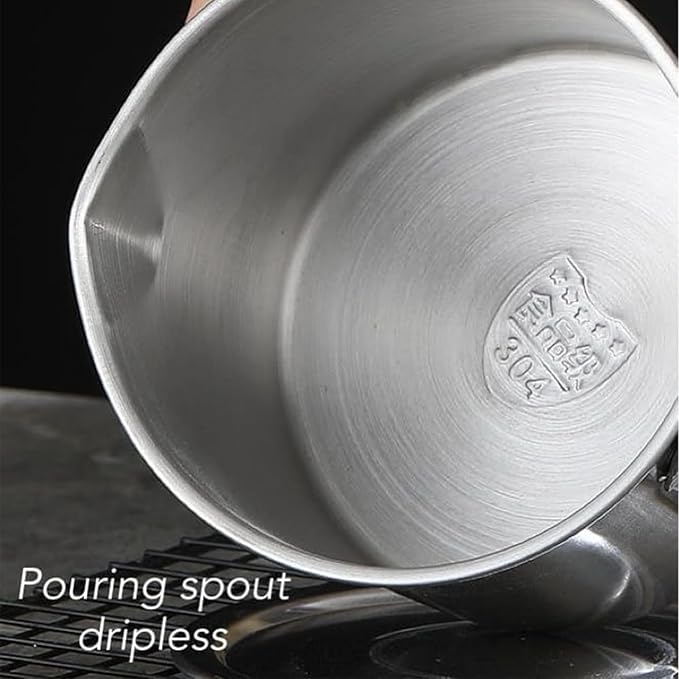 60oz 1.8L Candle Making Pouring Pot Wax Melting Pot and Spoon 304 Stainless - Image 7