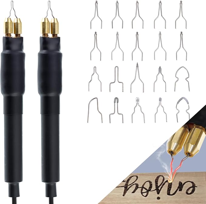 60W Professional Wood Burning Kit Pro Wood Burner Pyrography Tool - Image 5