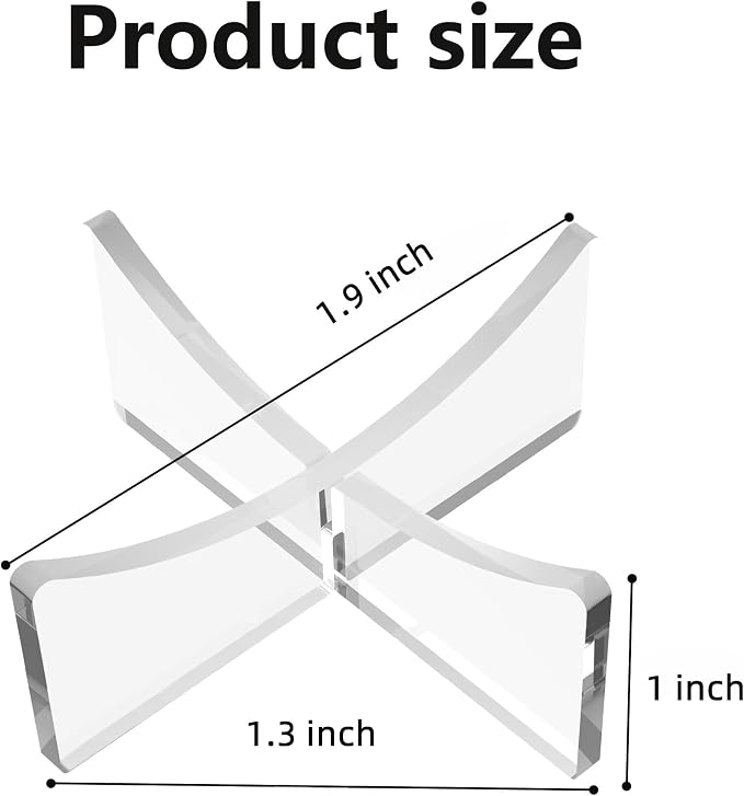 Ball Stand 4-Pack, Acrylic Display Stand - Image 2