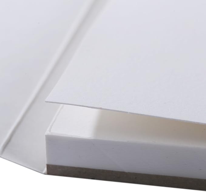 MEEDEN 5X7 Watercolor Paper Block, 20 Sheets, Smooth Surface 100% Cotton - Image 6