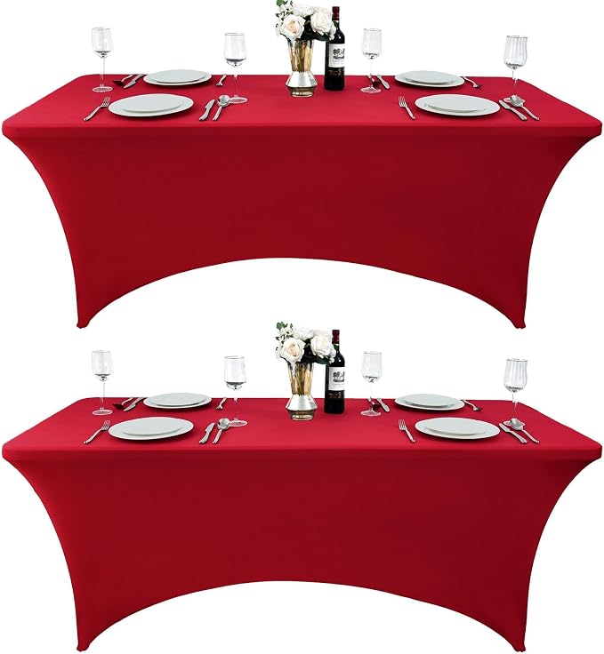 2-Pack 4ft Spandex Table Covers by Unknown