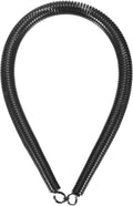HARFINGTON PVC Spring Tube Bender 17.1mm OD 520mm Long C Type Conduit Pipe Bender Bending Spring for Pipe Bending Devices in Home Hydropower, Black