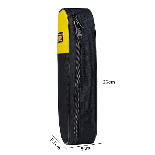 ZIBOO C33 Clamp Meter Soft Case,Use for Clamp Meter Multimeter Compatible with FLUKE KYORITSU-HIOKI-Testo Sanwa