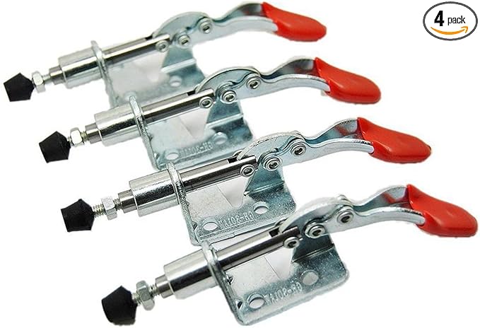 4 Pcs Toggle Clamp 301AM Stroke Push Pull Action Hand Tool Light Duty