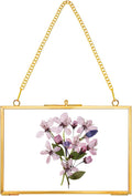 REDHUGO Hanging Pressed Flower Frame Handmade, Double Glass Picture Frame by REDHUGO