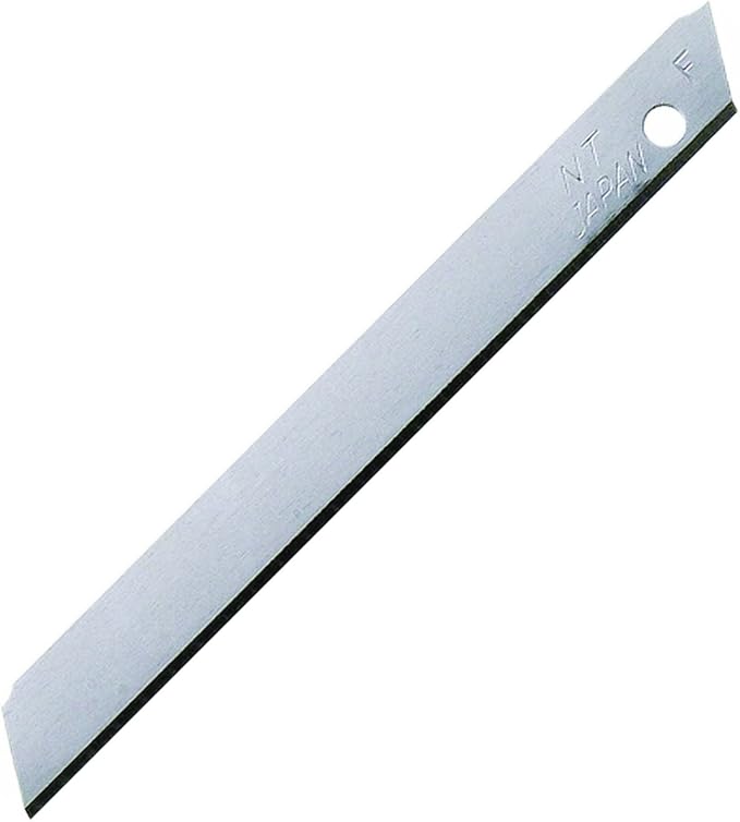 NT Cutter 9mm Solid Blades without Snap-Off Lines, 400-Blade/Pack, 1 Pack by NT+Cutter