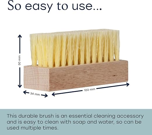 Fabricoat Soft Bristle Brush – Cleaning Brush – Hand Brush – Deep Cleans and - Image 4