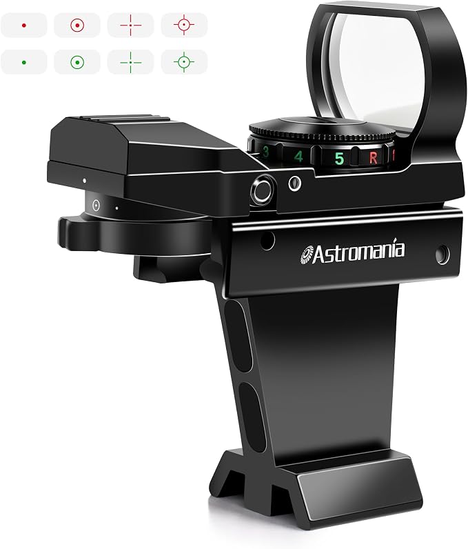 Astromania Red Dot Finderscope for Telescope Deluxe Finder, StarPointer Red Dot by AstromaniaOptics