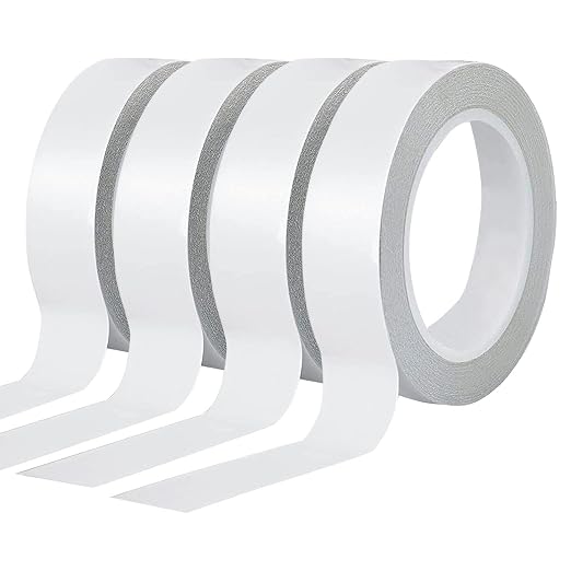 Thin Double Sided Tape for Craft, Card Making, Scrapbooking and Office School by ZYILAN