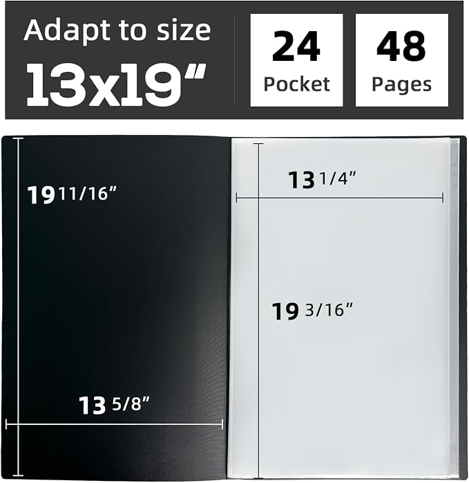 JJRING 13x19 Art Portfolio Folder - Image 2