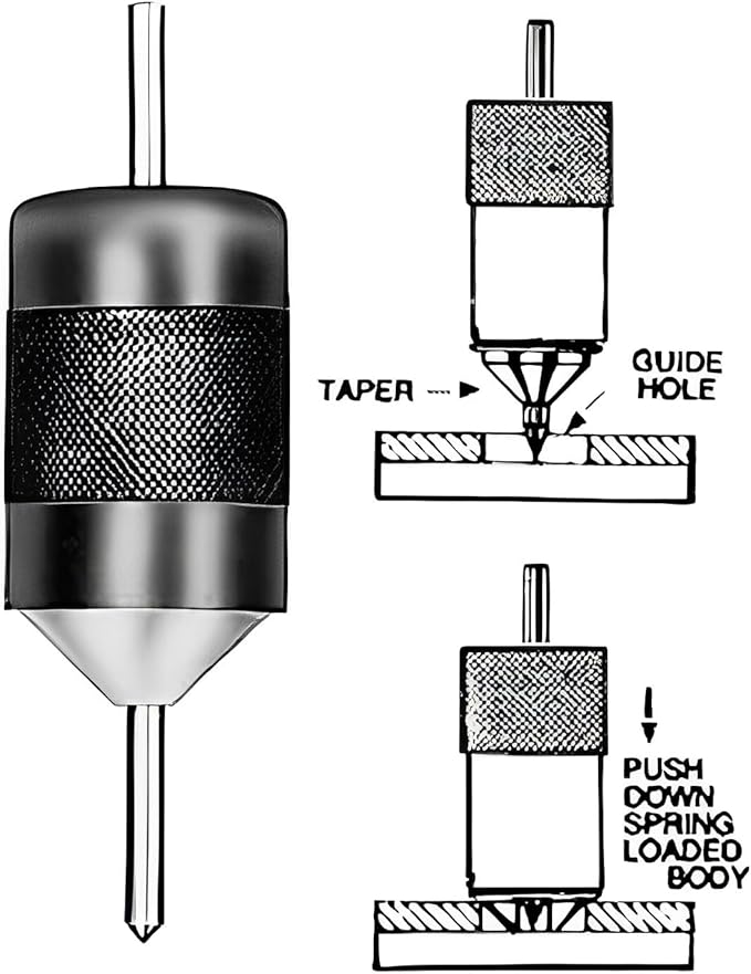 Universal Transfer Center Aligner Punch Hardened Pin Machine Tools Range 3/16" to 1-3/16" | Durable & Perfect Tool for Industry