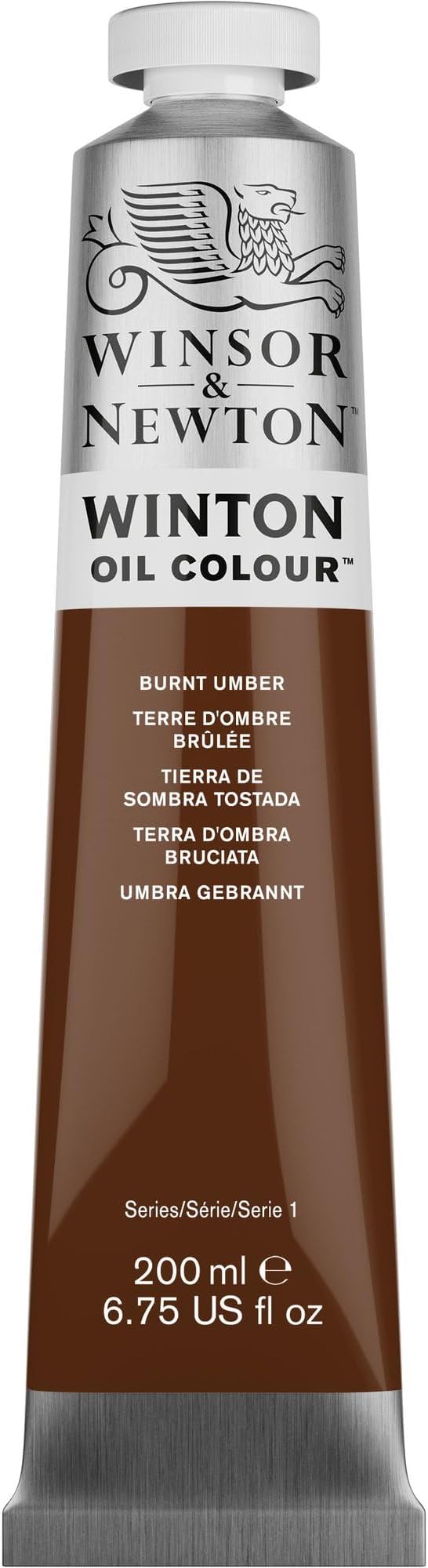 Winsor & Newton Winton Oil Color, 200ml Tube, Burnt Umber - Image 12