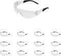 ATERET Protective Polycarbonate Safety Glasses w/TPR Coated Temples For Safety Protection