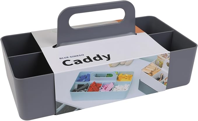 BLUE GINKGO Stackable Organizer Caddy, Made in Korea | Portable. Adjustable. by BLUEGINKGO