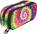 ANANGTEE Colored Tie Dye Pencil Case by ANANGTEE