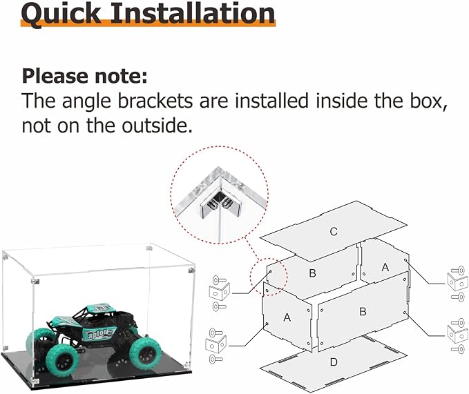 Assemble Clear Acrylic Display Box - Image 7