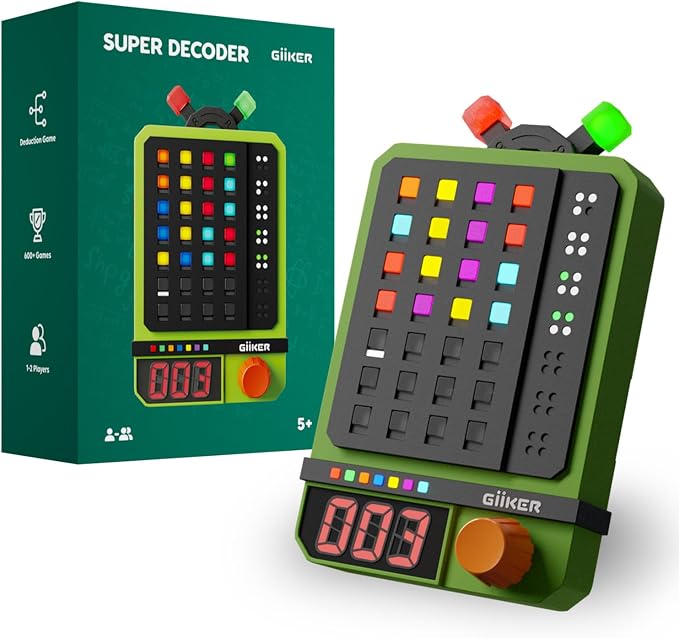 GiiKER Super Decoder, 600-Level Code-Breaking Puzzle Game by GiiKER