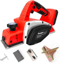 Cordless Handheld Planer for Milwaukee 18V M18 Battery, 15000 RPM Power Wood Planer, 3-1/4 Inch Brushless Power Planer for Woodworking, Carpenter Home DIY(No Battery)