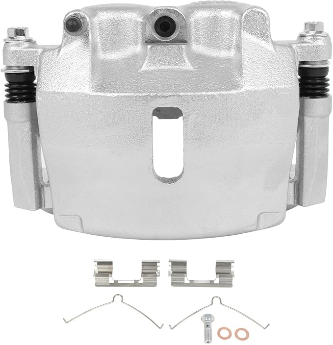 cciyu Front Left Brake Caliper Assembly w/Bracket 18B4861 2004 2005 For Ford For F-150,2005 For Ford For Lobo