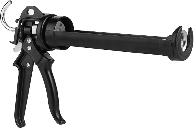 Bates- Heavy Duty Caulking Gun, 18:1 Thrust Ratio, Black, Caulking Tool Gun, Heavy Duty Caulk Gun No Drip Caulk Gun, Hand Caulking Guns Tool, Silicone Gun, Caulk Guns, Caulking Gun Dripless