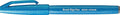 Pentel Fude Touch Sign Pen, Sky Blue, Felt Pen Like Brush Stroke by PentelofAmerica