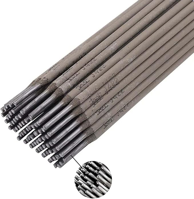 50PCS J422 Welding Rods 1.8mm, Mild Steel Electrodes, All Position Stick Rods, Smooth Welding Performance, Ideal for DIY and Repair,50pcs,1.8mm