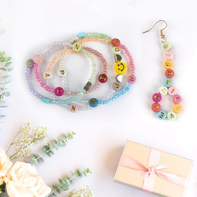 SUTOUG 1010PCS Colourful Letter Beads - Image 7