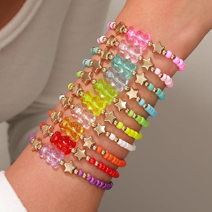 Friendship Bracelets Boho Stackable Bracelets - Image 2