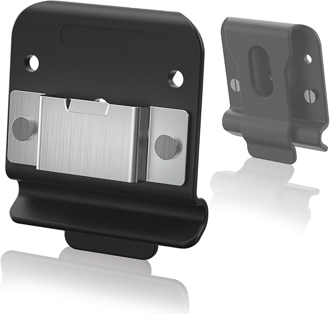 Tape Measure Holder for Belt, Low-Profile Tape Measure Belt Clip, Measuring Tape Holder up to 2" Tool Belt, Tape Accessories