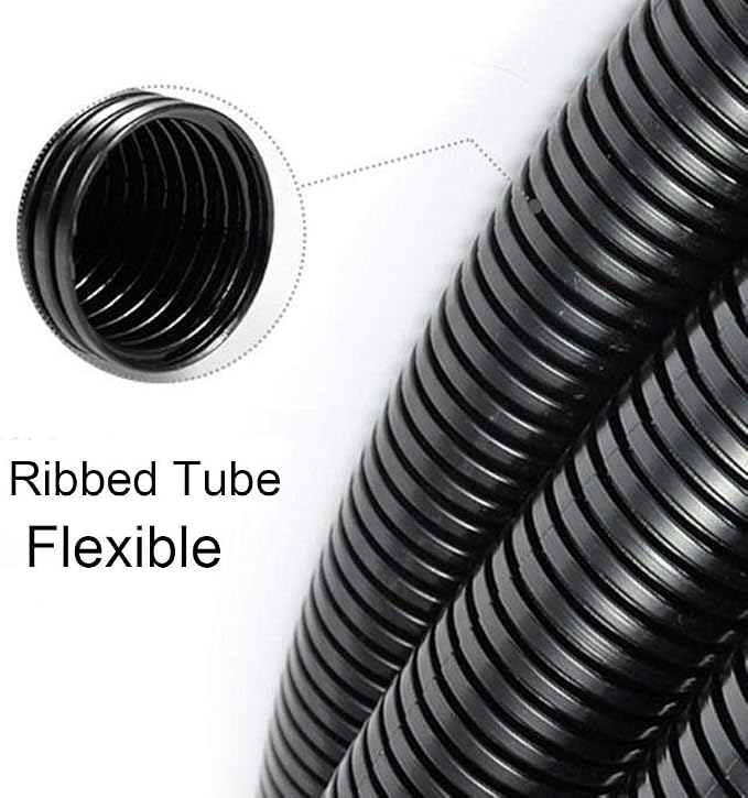 ZhiYo 10FT 1” Wire Loom Split Tubing Auto Wire Conduit Flexible Cover - Image 4