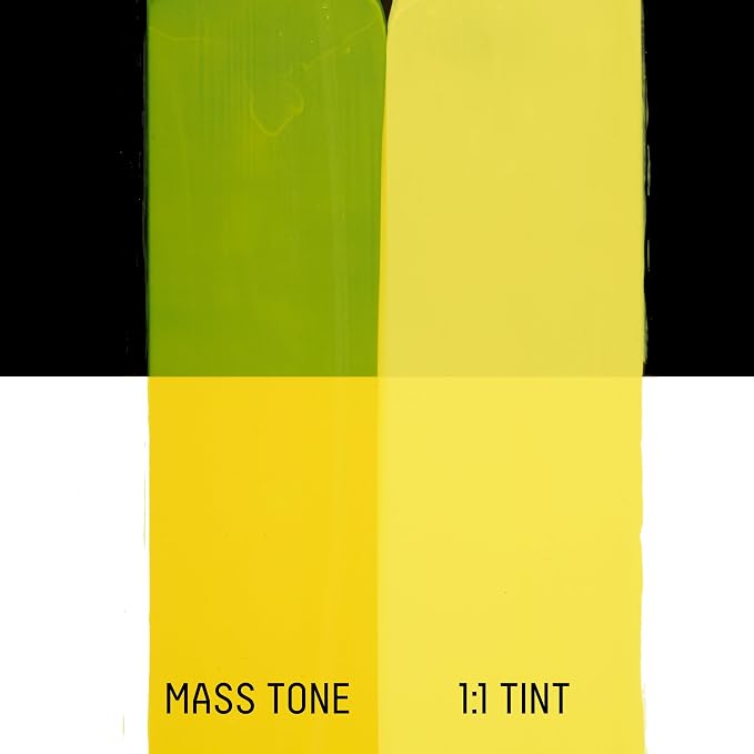Liquitex BASICS Acrylic Paint, 250ml Tube, Primary Yellow - Image 3