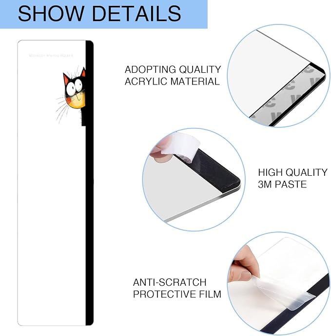 Office Desk Accessories 2pcs Multifunction Computer Monitor Memo Board - Image 4