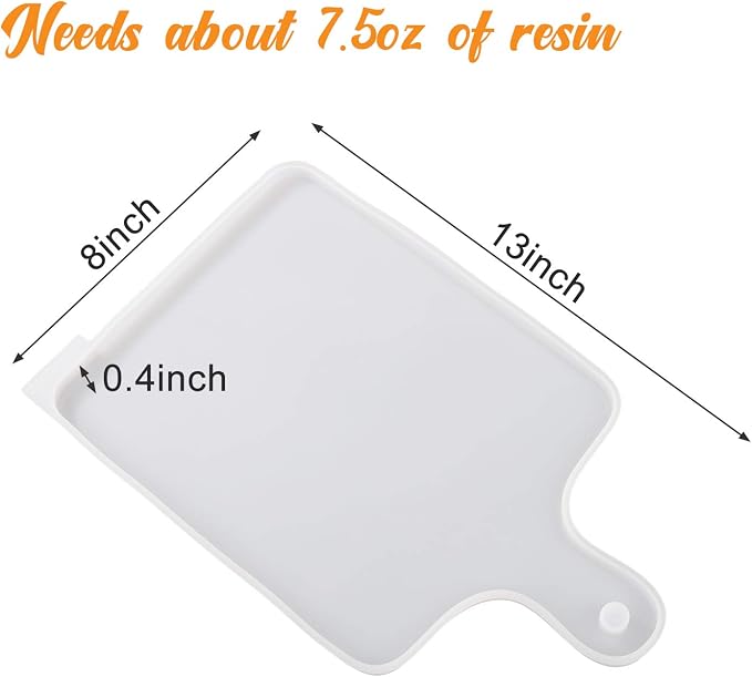 LET'S RESIN Silicone Resin Tray Molds, Epoxy Resin Molds - Image 2