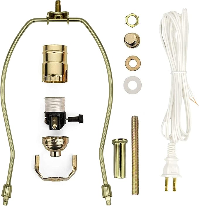 Creative Hobbies® Make-A-Lamp Kit #ML3-12S Complete Lamp Parts Kit by CreativeHobbies