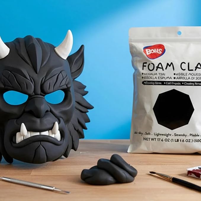 BOHS Black Modeling Foam Clay - Image 3