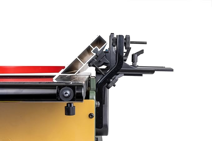40180HI 8-Inch Spiral Cutterhead Benchtop Jointer with Cast Iron Tables, 16 TC Inserts, Extra Long 24" Aluminum Fence, Additional 7-3/8" Fence Brackets, and a 10-amp Motor