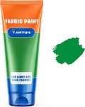 Light Green Fabric Paint 2 fl. oz – Permanent Fabric Paint Green by 7+Artists