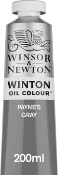 Winsor & Newton Winton Oil Color, 200ml Tube, Payne's Gray by WinsorNewton
