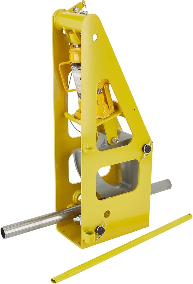 3rd Generation Hydraulic Tubing Bender for Round Tubing, Hydraulic Pipe Bender for Roll Cage Tubing, 1.25 Inch Round Dimple Die